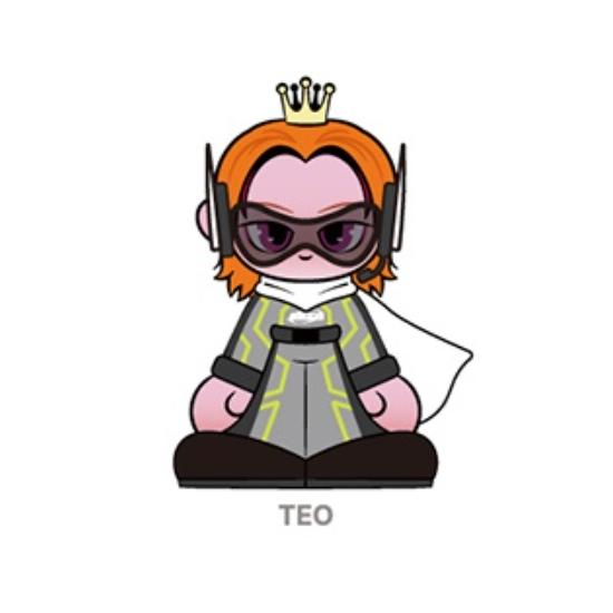 Vorbestellung P1HARMONY P1KIDS POP-UP Hello, World Charakterpuppe Hero Version