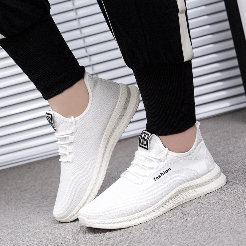 Men's shoes new fashion mesh breathable light and comfortable outdoor running sports shoes daily casual shoes