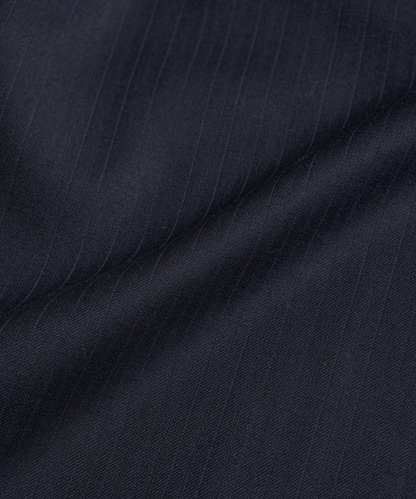 Bihebieo Summer Wool Classic Trousers D.Navy