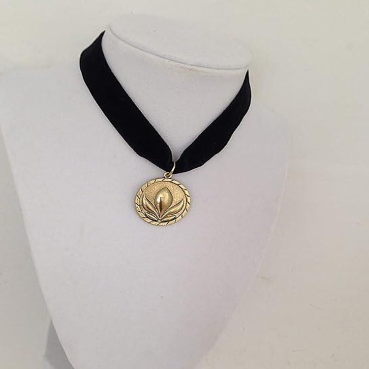 Nightbaby Coronation Necklace Choker Cosplay Costume Accessories Halloween Adults Children Events Presentations Fancy Dress