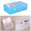 Solid Empty Sewing Thread Storage Box Sew Craft Organiser Case Holder Dustproof 42 Pillars Embroidery Spools Organizer