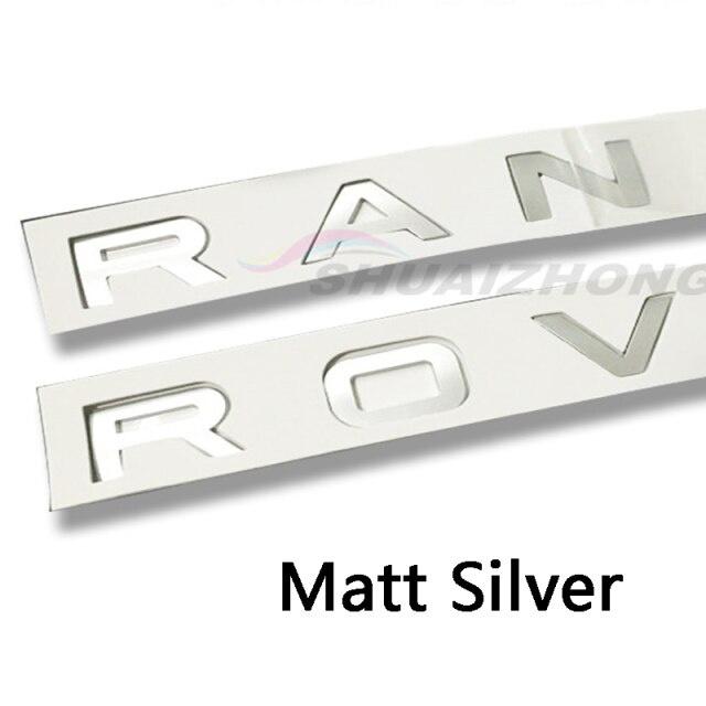 1 Stück 3D-Autoaufkleber vorne Kopfhaube hinten Kofferraum Stoßstange für Buchstabenbeschriftung Abzeichen Emblem Logo Außenzubehör