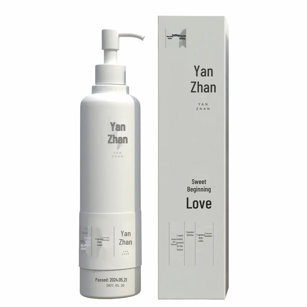 Yan Zhan First Love Sweetheart Rose Scented Moisturizing Body Lotion & Shower Gel for Women
