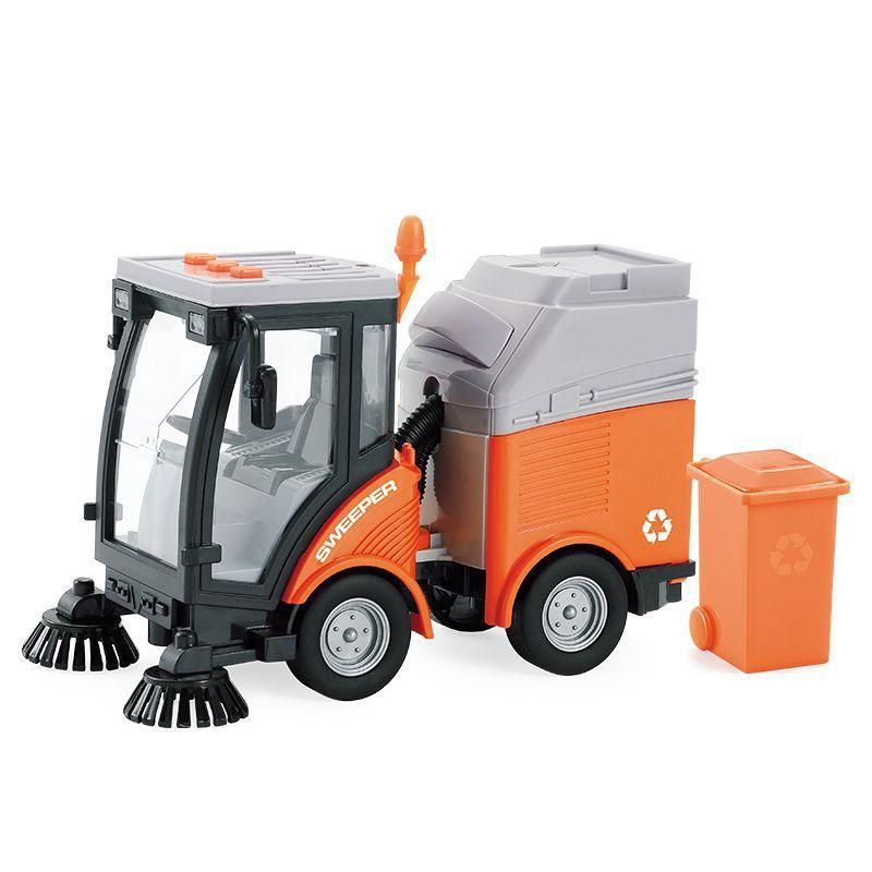 

Simulated Inertial Power Sweeper, Cleaning Sweeper, Sound, Light And Music Storytelling Children S Toys