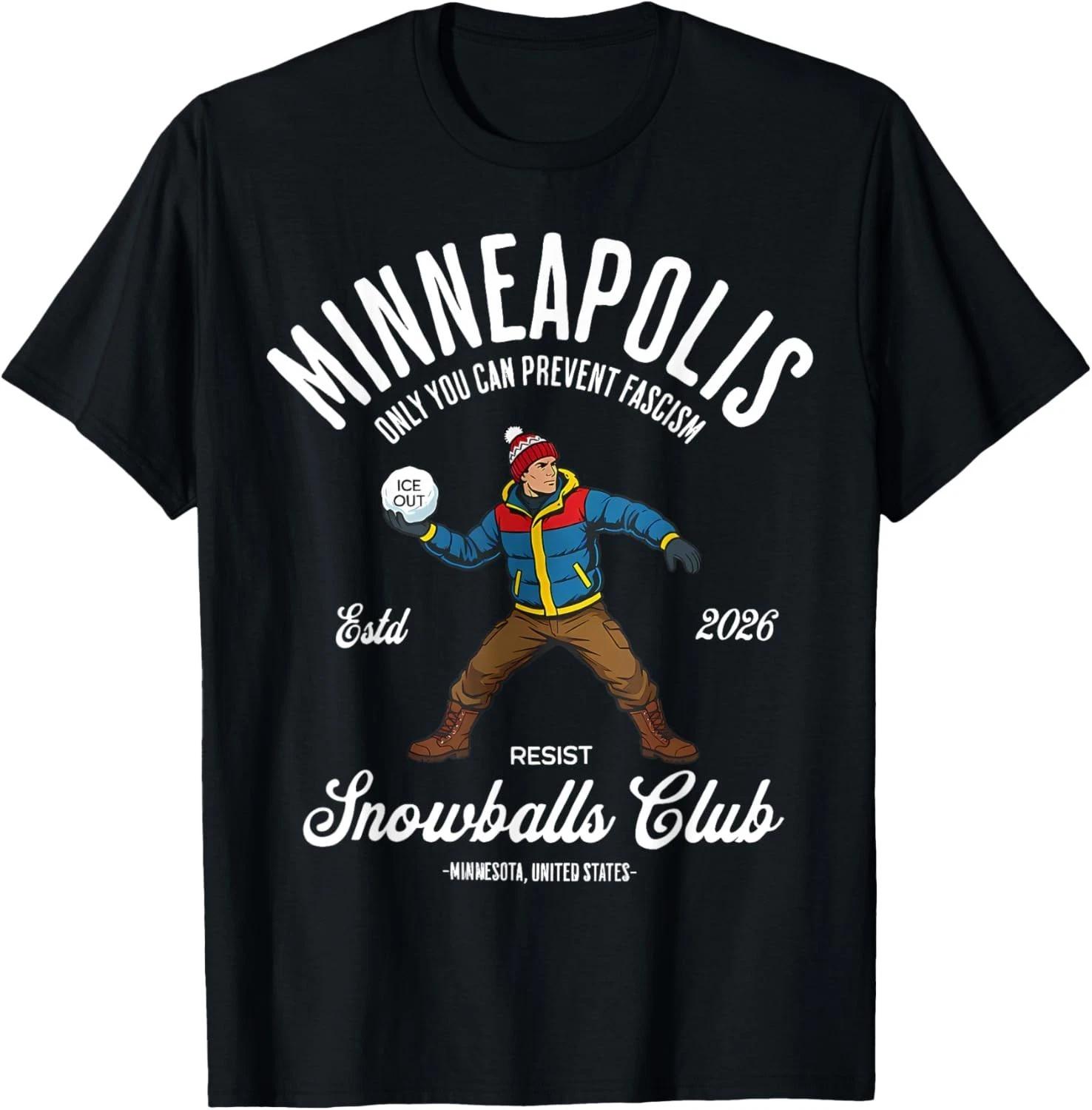 Snowball Club Minneapolis Men Women Gift Unisex T-Shirt 4XL