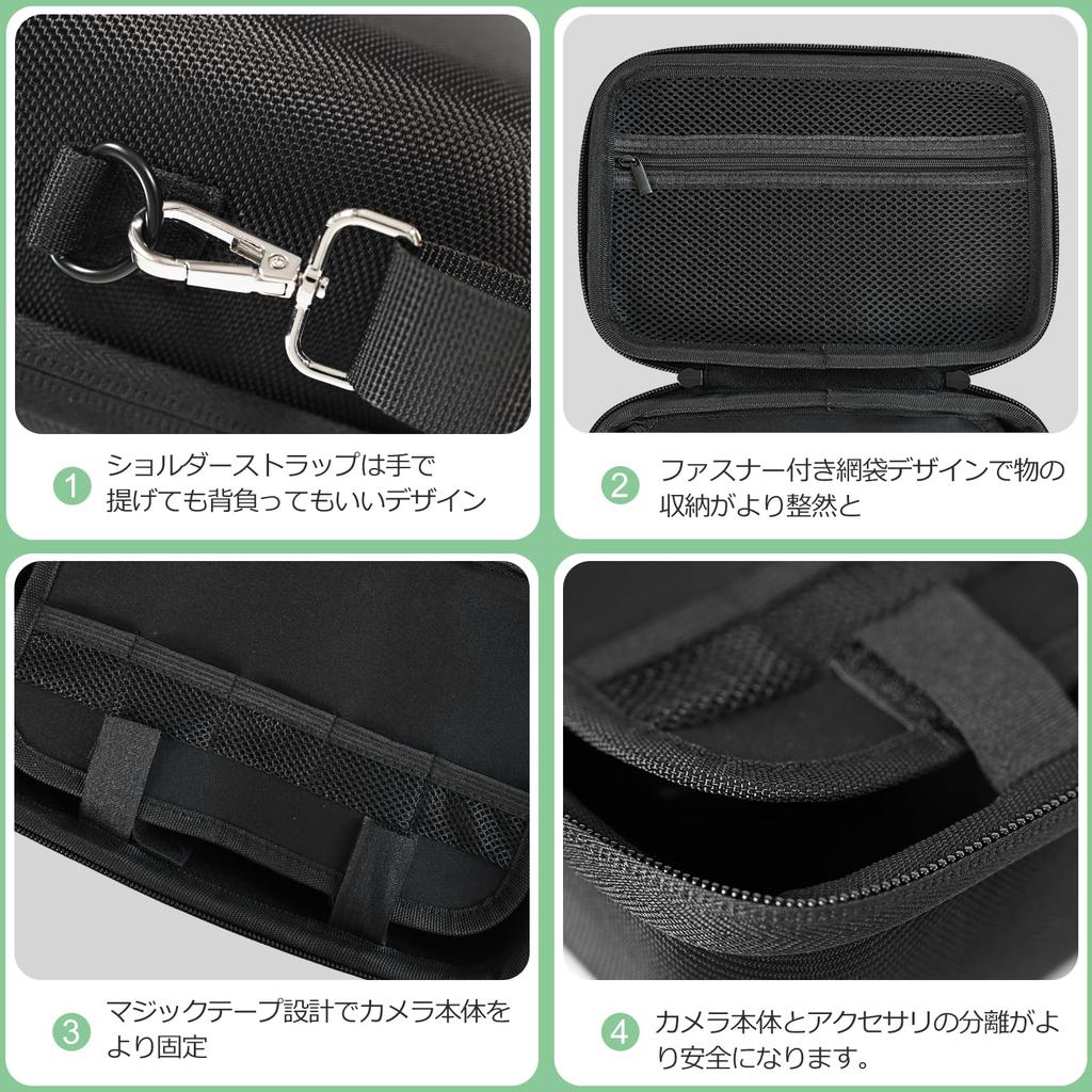 ANGVI Storage Bag for Sony Vlogging and Sold Camera and Accessories Not Cameras, ZV-1, ZV-E10, ZV-1F (Bag Separately, Included) (Standard Size)