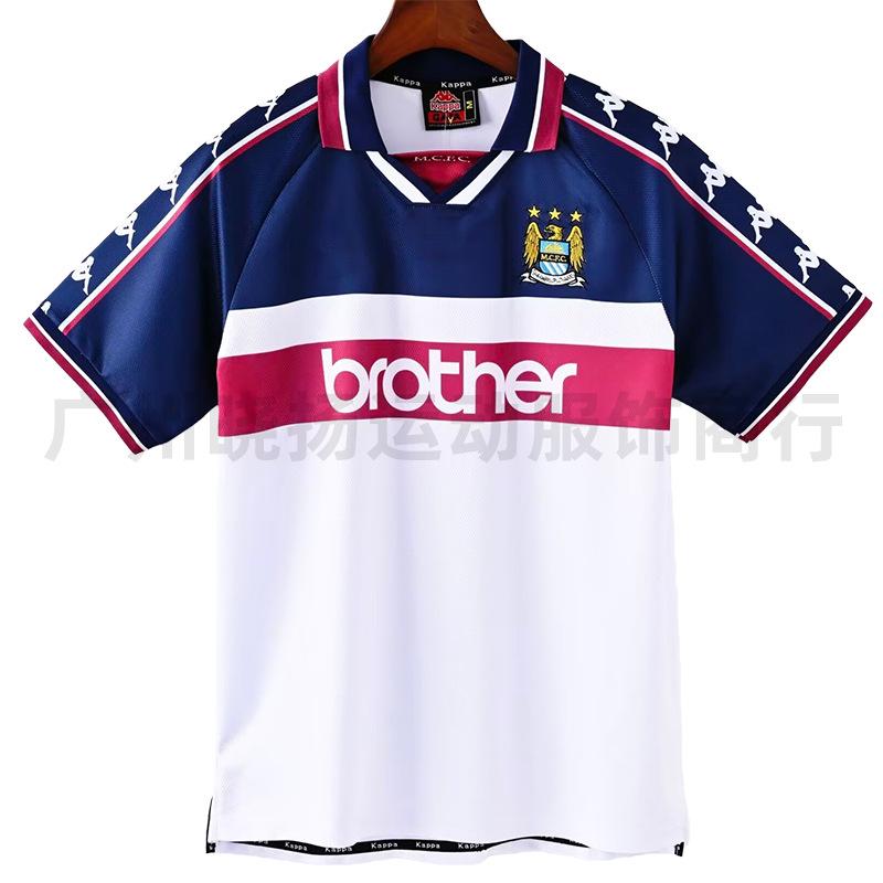 Vintage football jersey Manchester United Arsenal Chelsea Real Madrid short-sleeved jersey