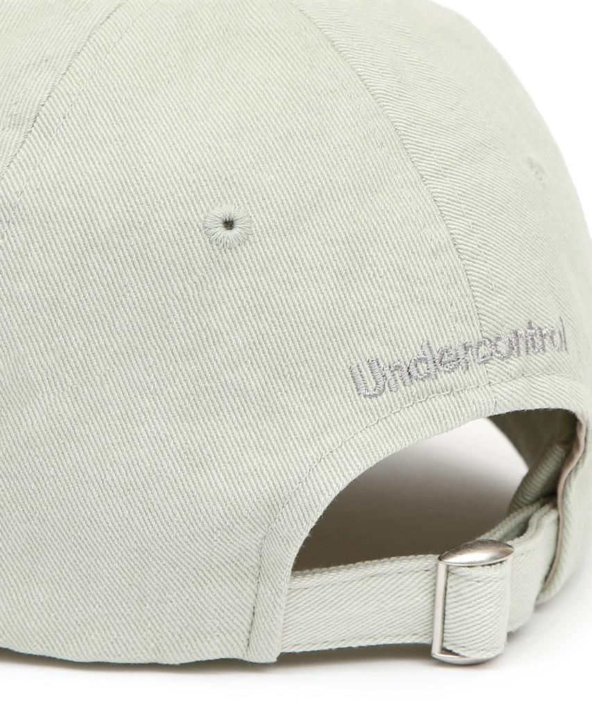 Eondeokeonteulol Four Seasons Cotton Logo Embroidered Basic Soft Top Unisex Ball Cap Uc / Washed B B / Mint