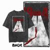 G02 Back Print Cotton Big Size 1984 Graphic Men T-shirt | Acid Washed  Streetwear Cool Vintage O-neck Men's Tee Tshirt