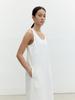 Nobeu B-Side Sleeveless Dress White