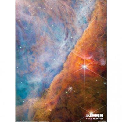Stampa della barra di Orione del telescopio spaziale Webb