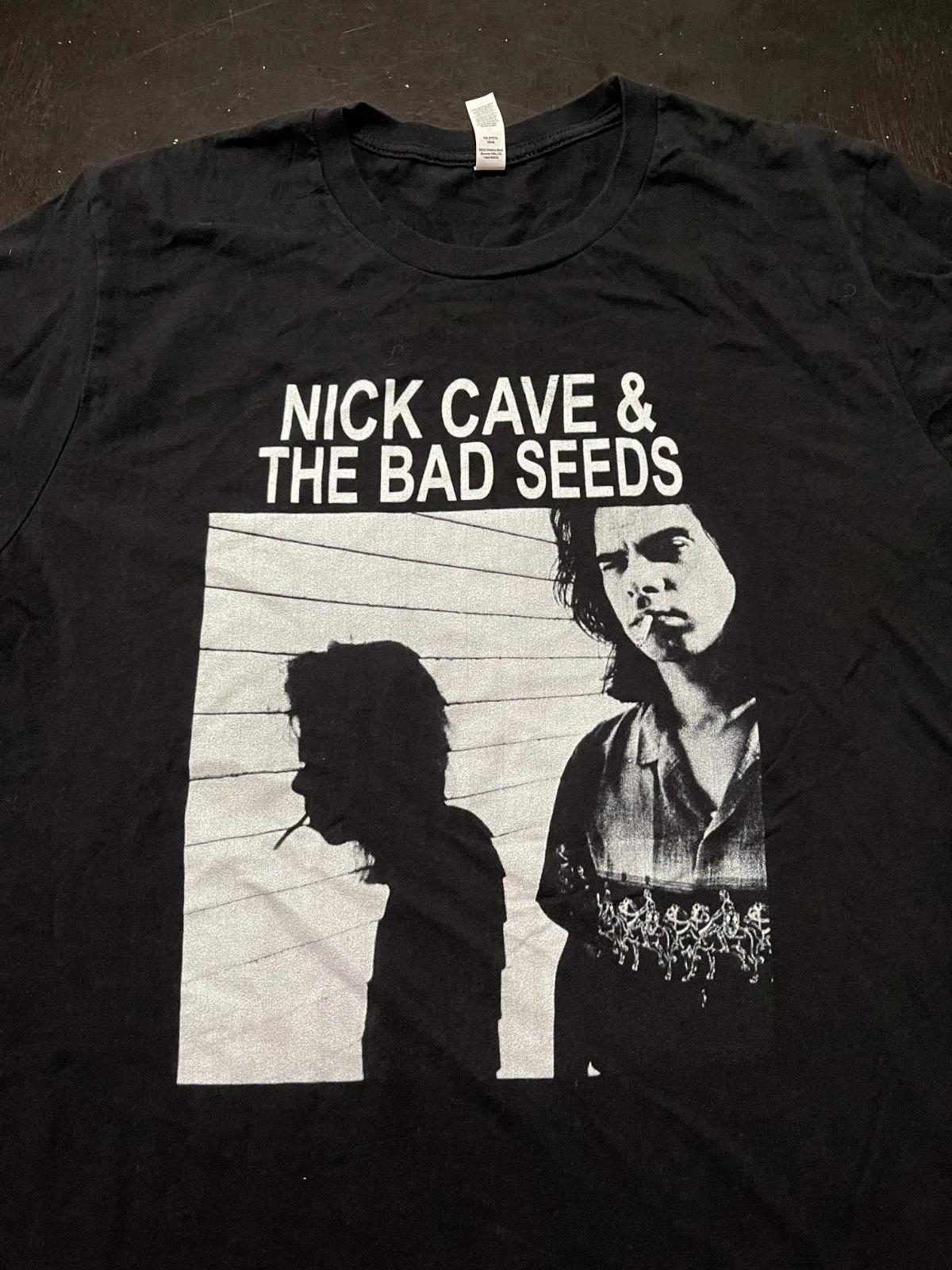 Nick Cave And The Bad Seeds Band T-Shirt, Black, Size: XL L