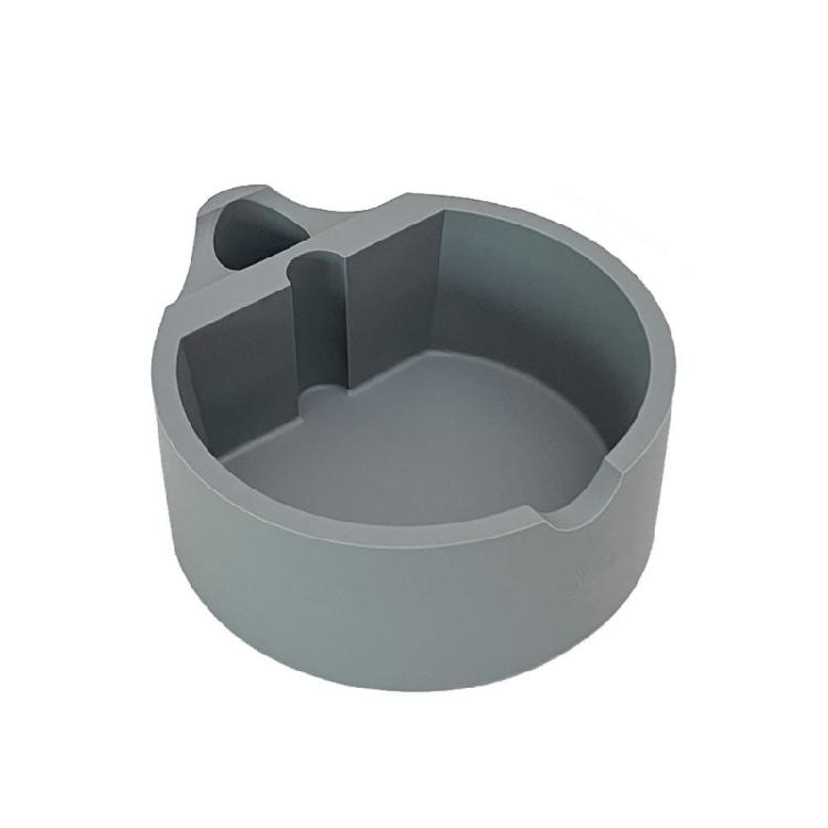 

Convenient Silicone Coffee Pucks Disposal Box Coffee Dregs Container Suitable For Home Pubs And Commercial Coffee Stations серый