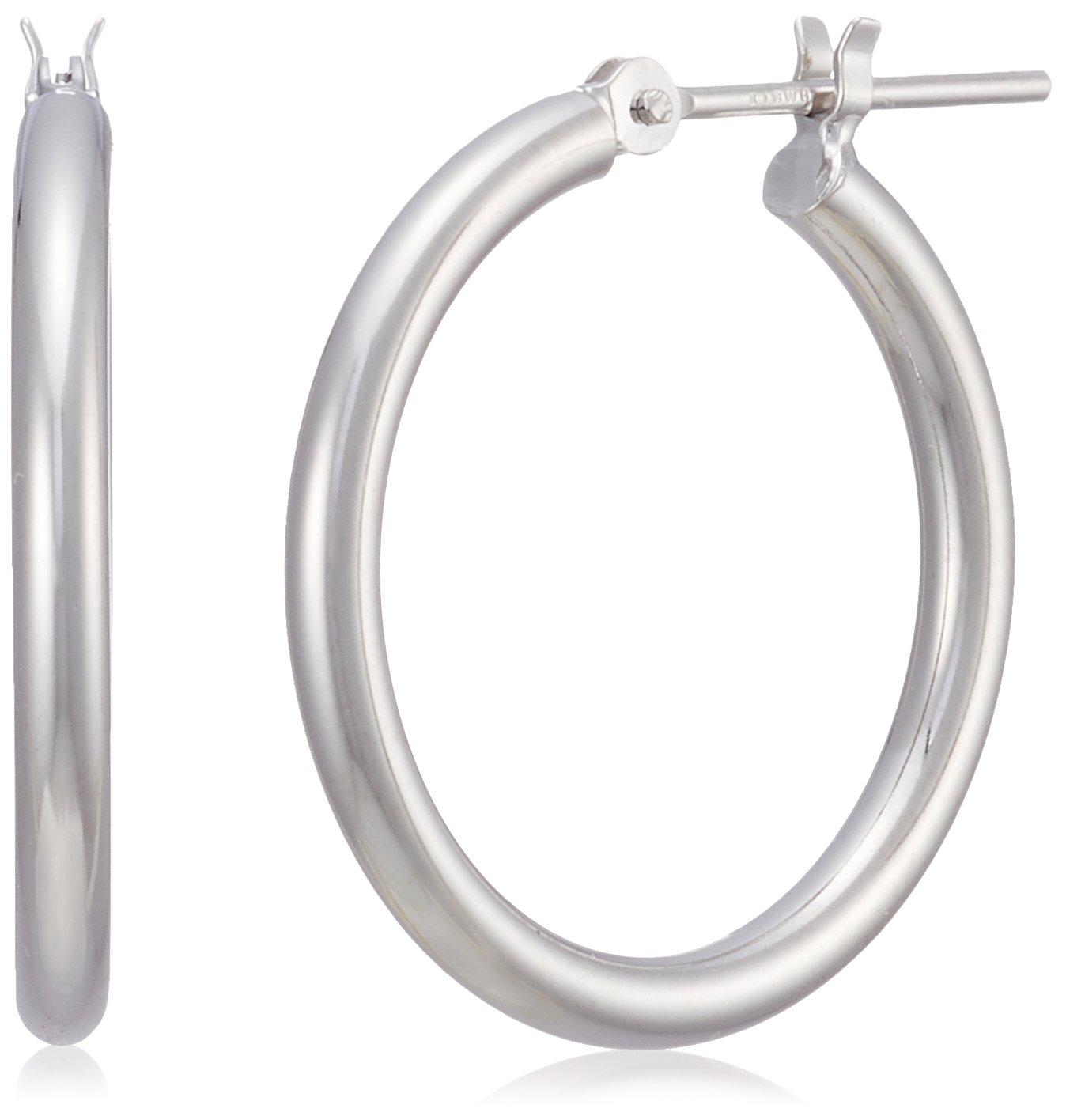 

ESTELLE 18K White Gold Hoop Earrings (L) 0202-1801-0011-0000