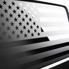 American Flag Window Decal For Jeep Wrangler JL 2018-2022 4Door