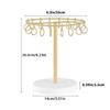Hair Accessories Display Stand Sturdy Metal Hair Clip Holder Stand Organizers for Easy Access and Organization