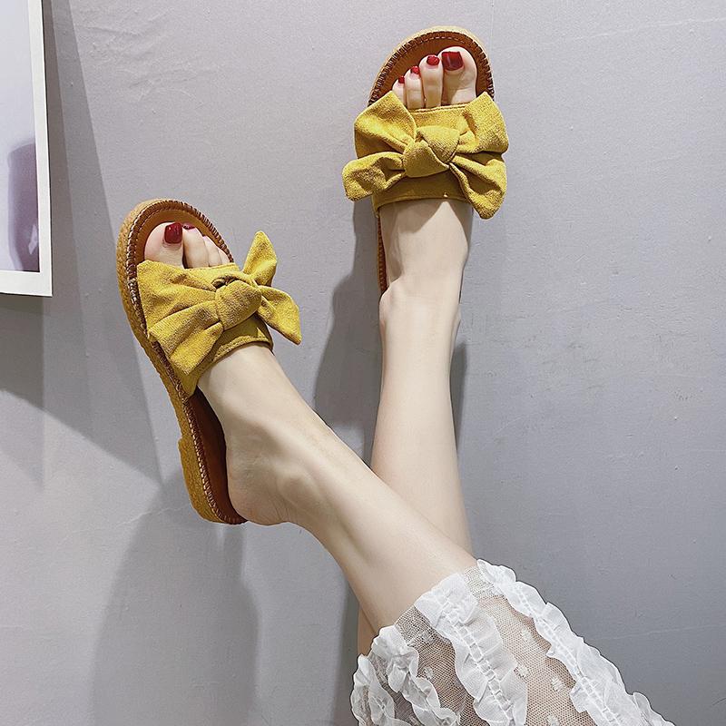 Fashion New Popular Slippers Casual Big Size Low Shoes Flower Slides Luxury Soft Flat Leisure Fabric Hoof Heels Fashion Floral Cotton