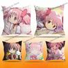 PPuella MMagi Madoka MMagica Cushion For Bedroom Car Coffee Shop Room and Living Room Sofa Decorative Pillow Cover Case