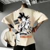 Dragon Ball Goku T Shirt Men Women Pure Cotton Short Sleeve Anime Graphic Tee 2026 Summer Streetwear Casual Tops Vintage Y2k Tee