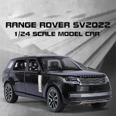 LYZRC Neu 1:24 Land Rover Range Rover SV2022 Legierung Diecast Off Road Modell Auto Sound & Licht Geschenk für Freund Geschenk für Kinder Kid
