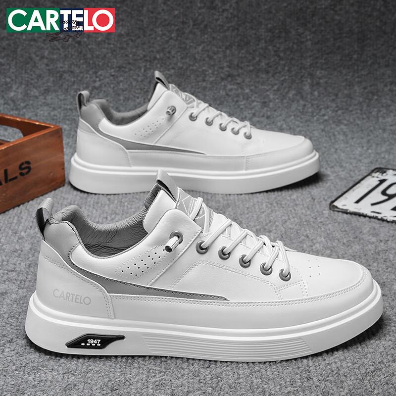 CARTELO Men s 2026 Casual Soft-Sole Skate Shoes 44