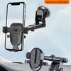 Automatic Telescopic Car Phone Holder with Suction Cup and Air Vent Mount