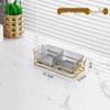 Creative Fruit and Snack Storage Platter with Nut Compartments for Home, Bar, and Living Room
