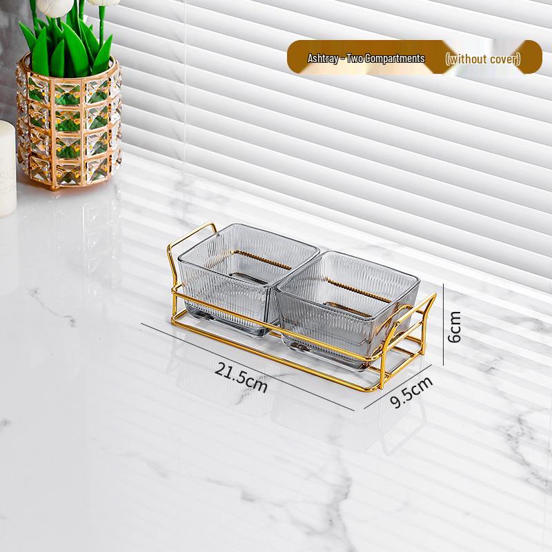Creative Fruit and Snack Storage Platter with Nut Compartments for Home, Bar, and Living Room