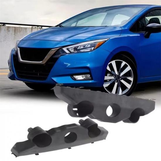 Car Front Left & Right Bumper Support Bracket Set For Nissan Versa -2024