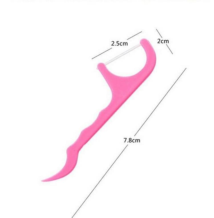 10Pcs/Box Floss Toothpick Set Plastic Interdental Brush Reusable Dental Floss Portable Teeth Flosser Cleaner With Storage Case