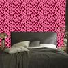 Pink Skin Wallpaper, Powder Pink and Burgundy 50x1000