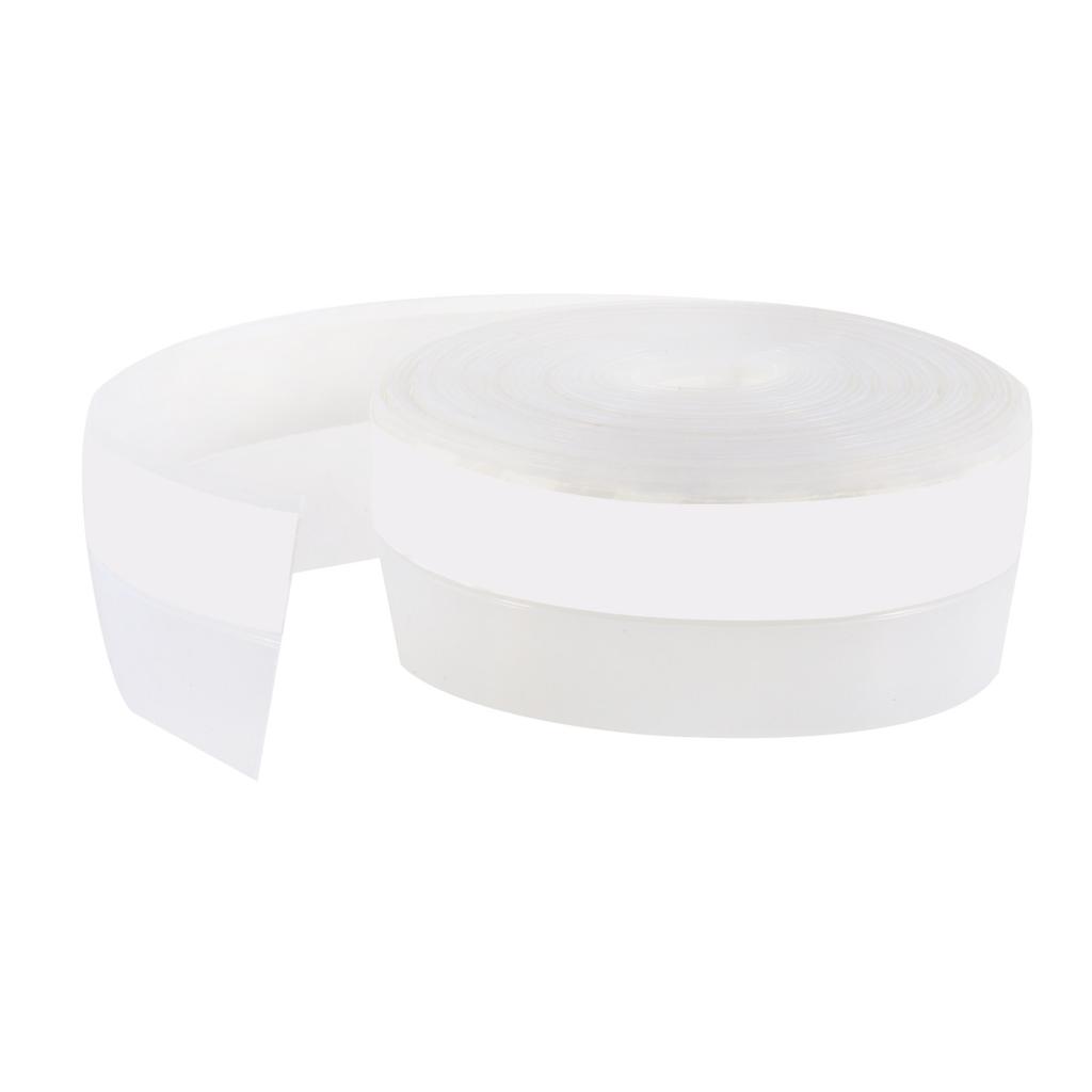 1 Roll 5M 35Mm Flexible Door Window Seal Tape Reusable Non Deguming Soundproof Weatherproof Silicone Strip for Sliding Doors