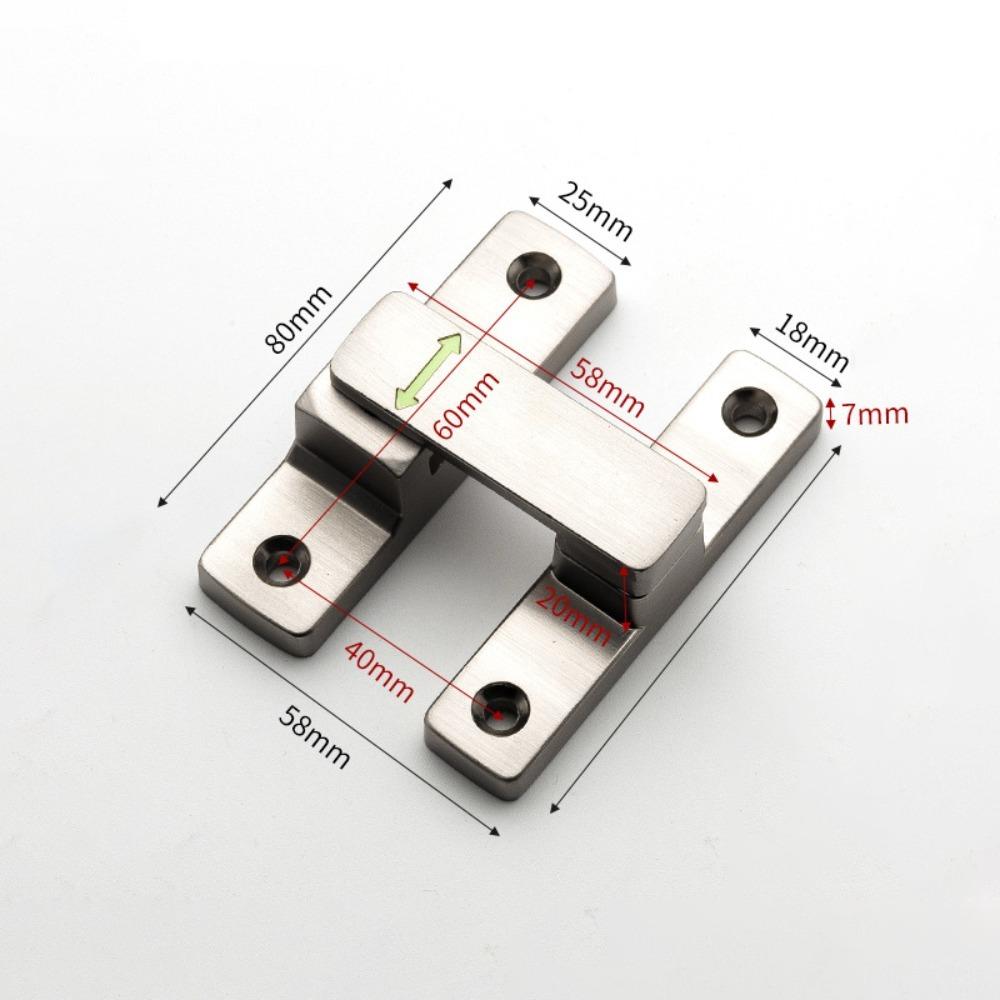 Zinc Alloy Luminous Door Buckle Furniture Positioning Latch New Door Latch  Door