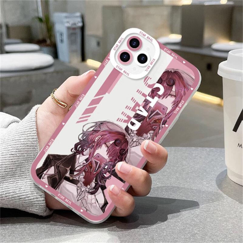 Game Honkai Star Rail Kafka Seele Phone Case For Samsung Galaxy S25 S24 S23 S22 Ultra Plus S23FE S24FE A55 A35 A15 A16 5G Casing