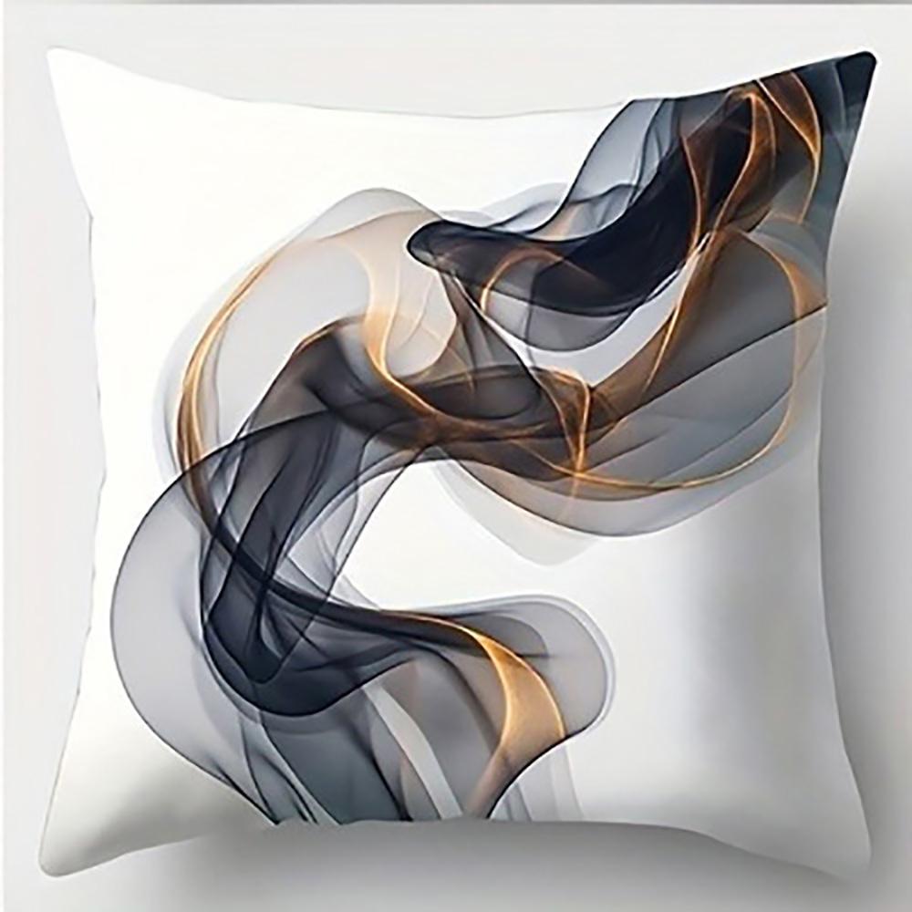 Abstract Black Gold Pillowcase DesignSuitable for sofa car bedroom decorative cushion cover pillow cover