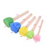5Pcs Creative Sponge Brush Children Art DIY Painting Tools Mushroom Brush