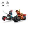 LEGO NINJAGO 71838 Kai And The Bike Race - Building Toy For Boys Aged 6+