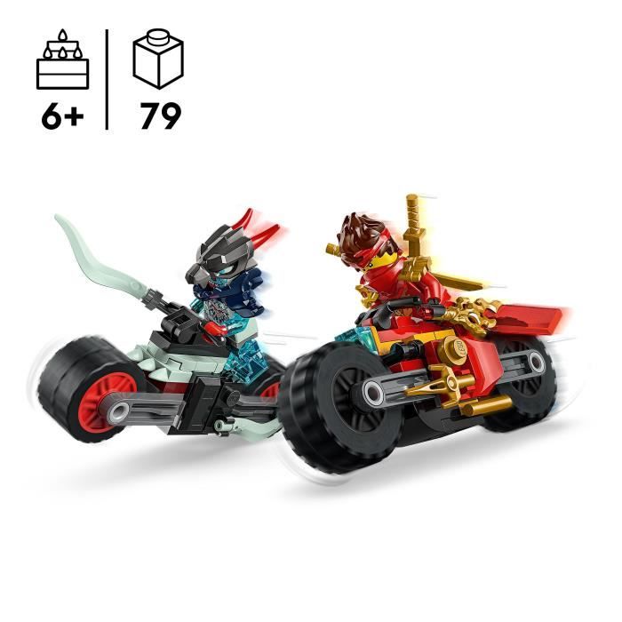 LEGO NINJAGO 71838 Kai And The Bike Race - Building Toy For Boys Aged 6+