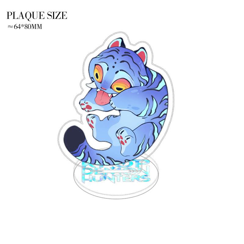 Kpop Dämonenjäger Superstar Acryl Aufsteller Desktop Dekoration Ornament Zubehör Spielzeug für Fans Geschenk