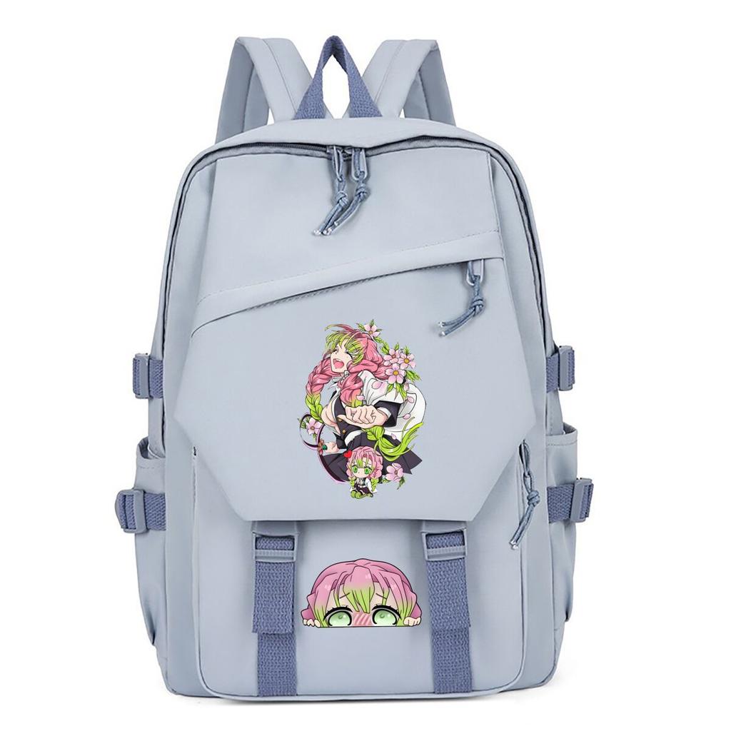 Large Capacity Schoolbag with Shoulder Strap; Student Three-piece Pencil Case Set