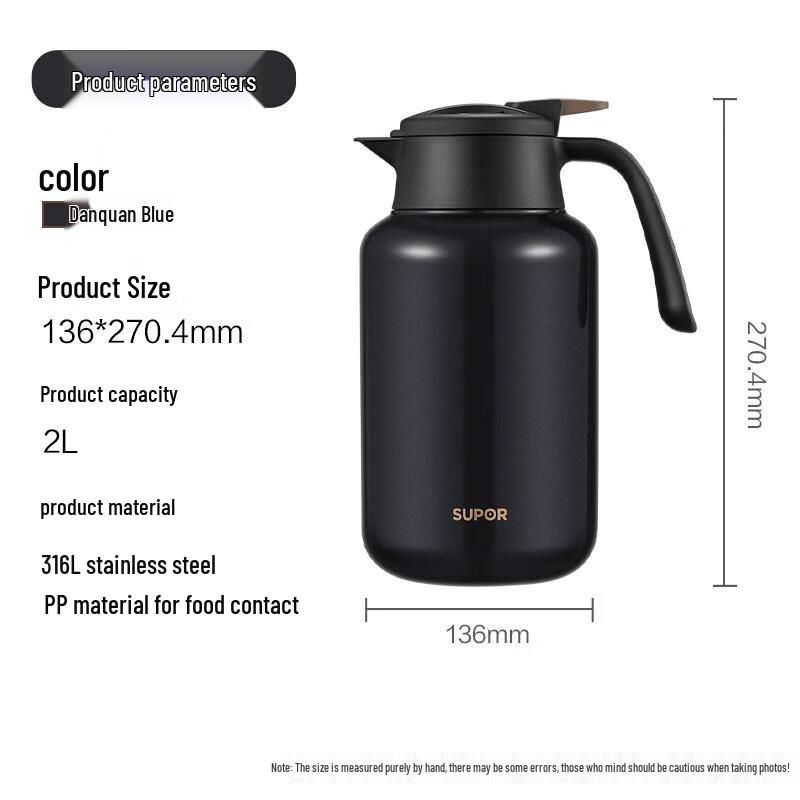 Supor 2L Home Thermos Flask