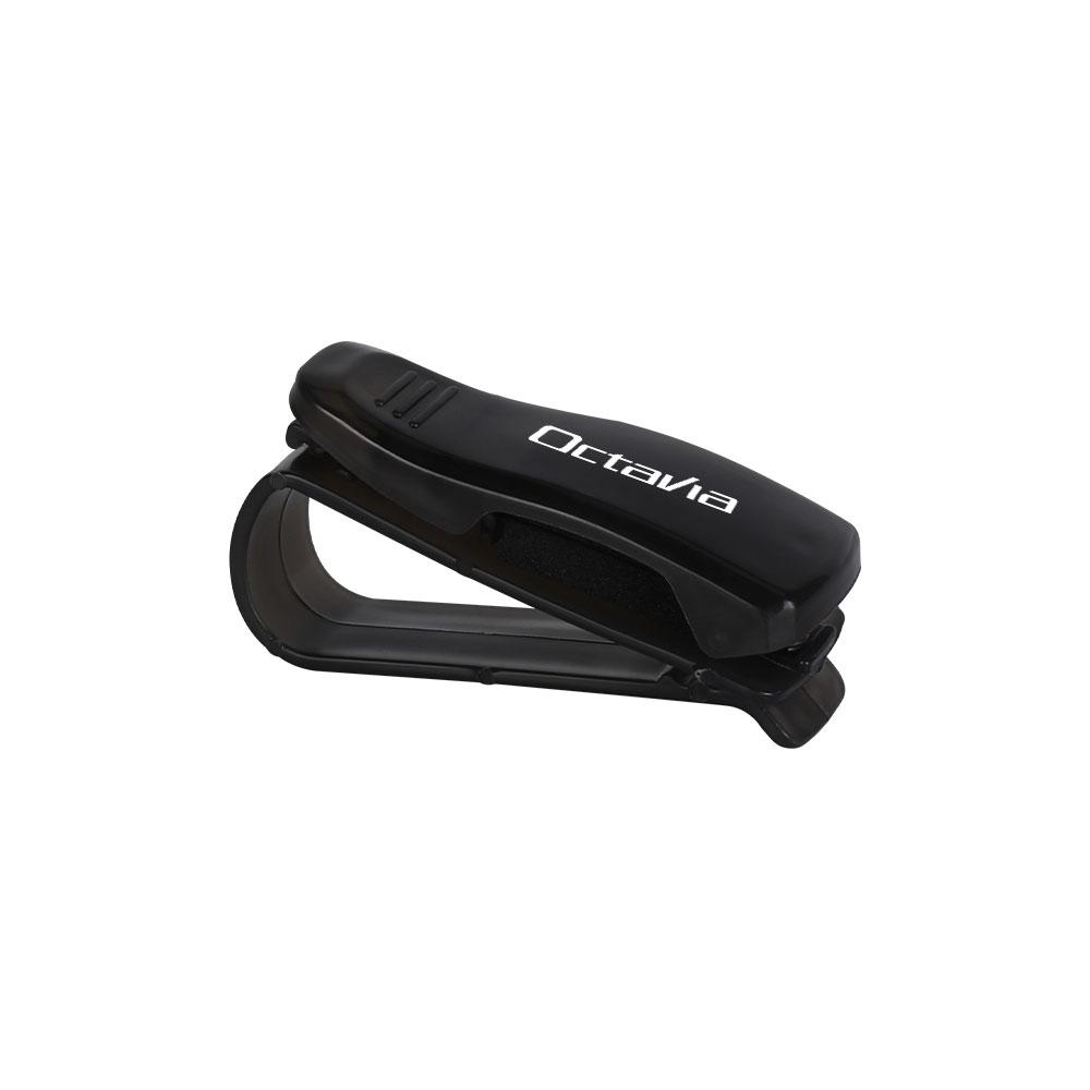 Car Glasses Clip Sun Visor Ticket Document Holder Storage Clip For Skoda Octavia Fabia Rapid Yeti Superb A5 A7 S VII Kamiq Karoq ulvc23