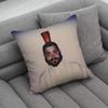 P-Post M-Malone Pillow Case Soft Cushion Cases for Farmhouse Sofa Decor Home Decorations and Protector