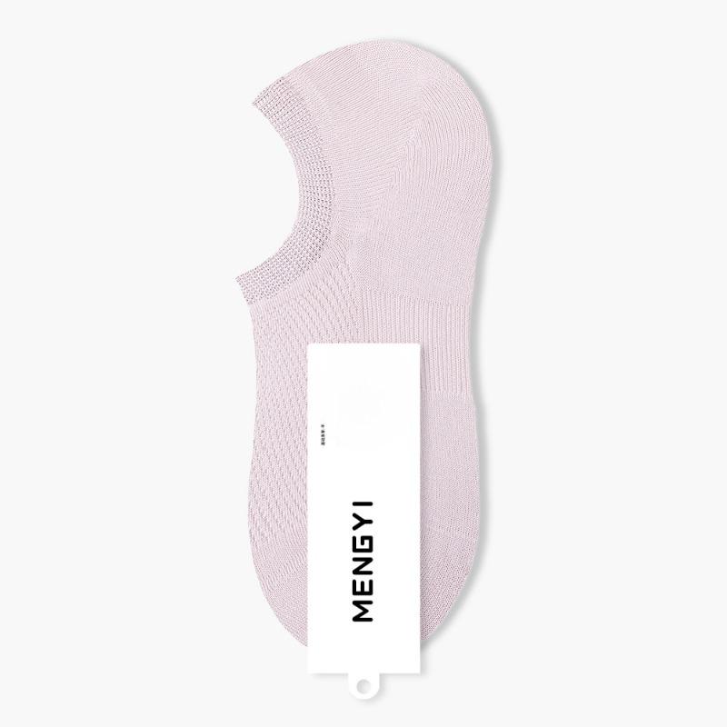 Female Summer Thin Shallow Mouth Invisible Non Slip Non Drop with Cotton Boat Socks