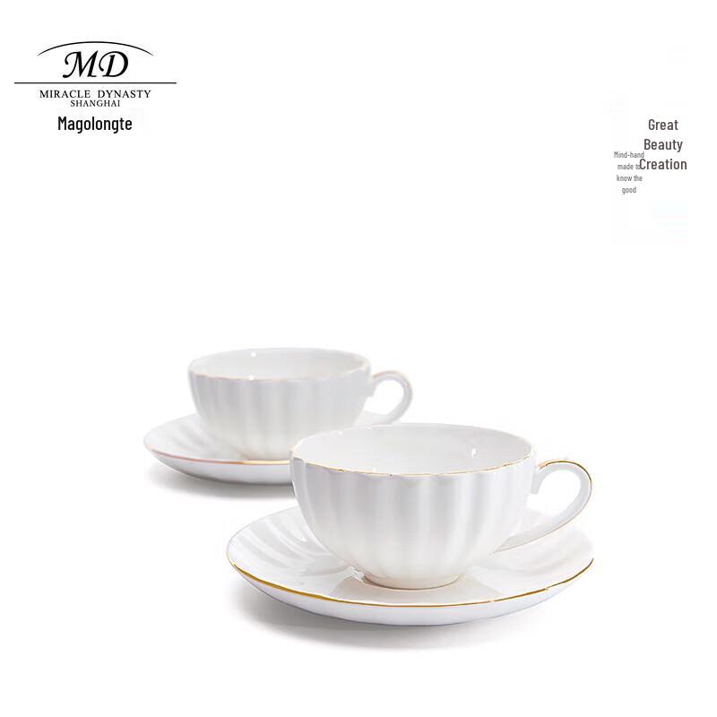 

Marguerite WF Enamel Coffee Cup & Saucer Set