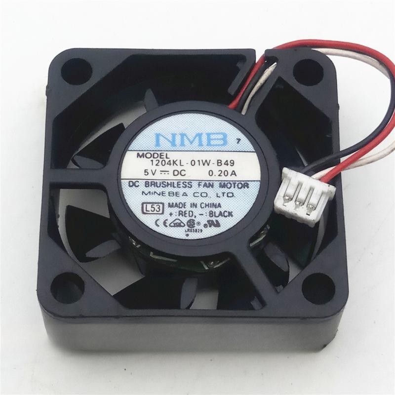 NMB 1204KL-01W-B40 1204KL-01W-B49 Server Cooling Fan NMB-MAT High Air Flow Axial Silent Inverter Cooler 3010 5V 3CM 0.20A 1204KL-01W-B40