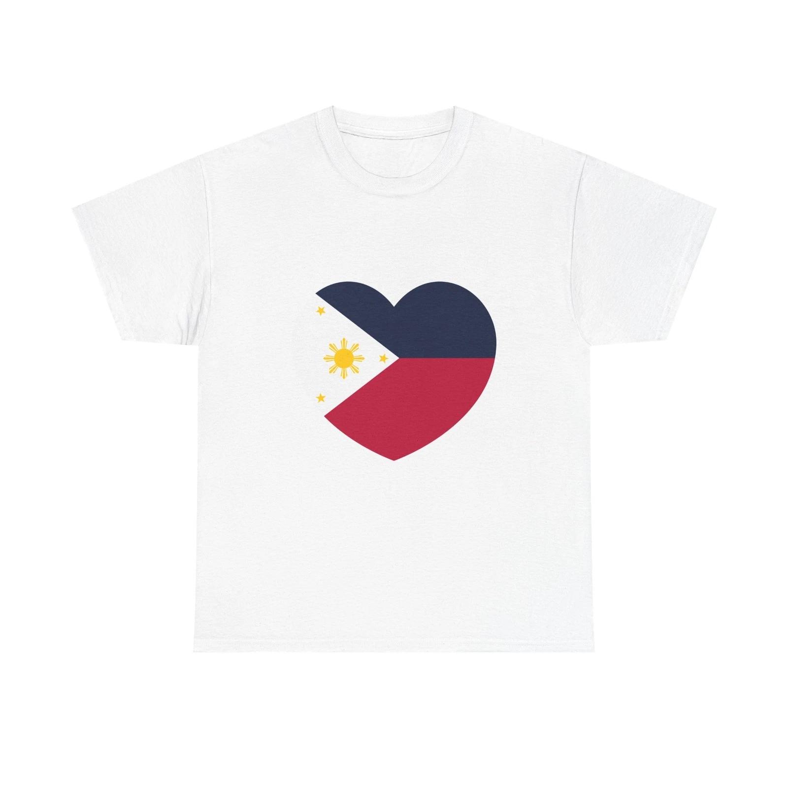 Heart Flag of the Philippines 1936-1985, 1986-1998 - T shirt 4XL
