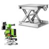 Aluminum Zinc Zinc Alloy Lab Jack Stand Platform Lift Height Range Metal Bracket Lifting Rack  Scientific