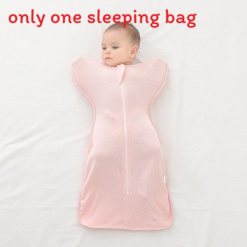 Baby Swaddle Sleep Sack With Breathable Mesh For Newborns And Infants