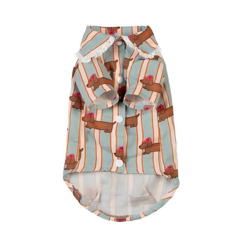 

Winter Princess Plaid Woolen Dress for Dogs Samoyed Alaska Warm XXL